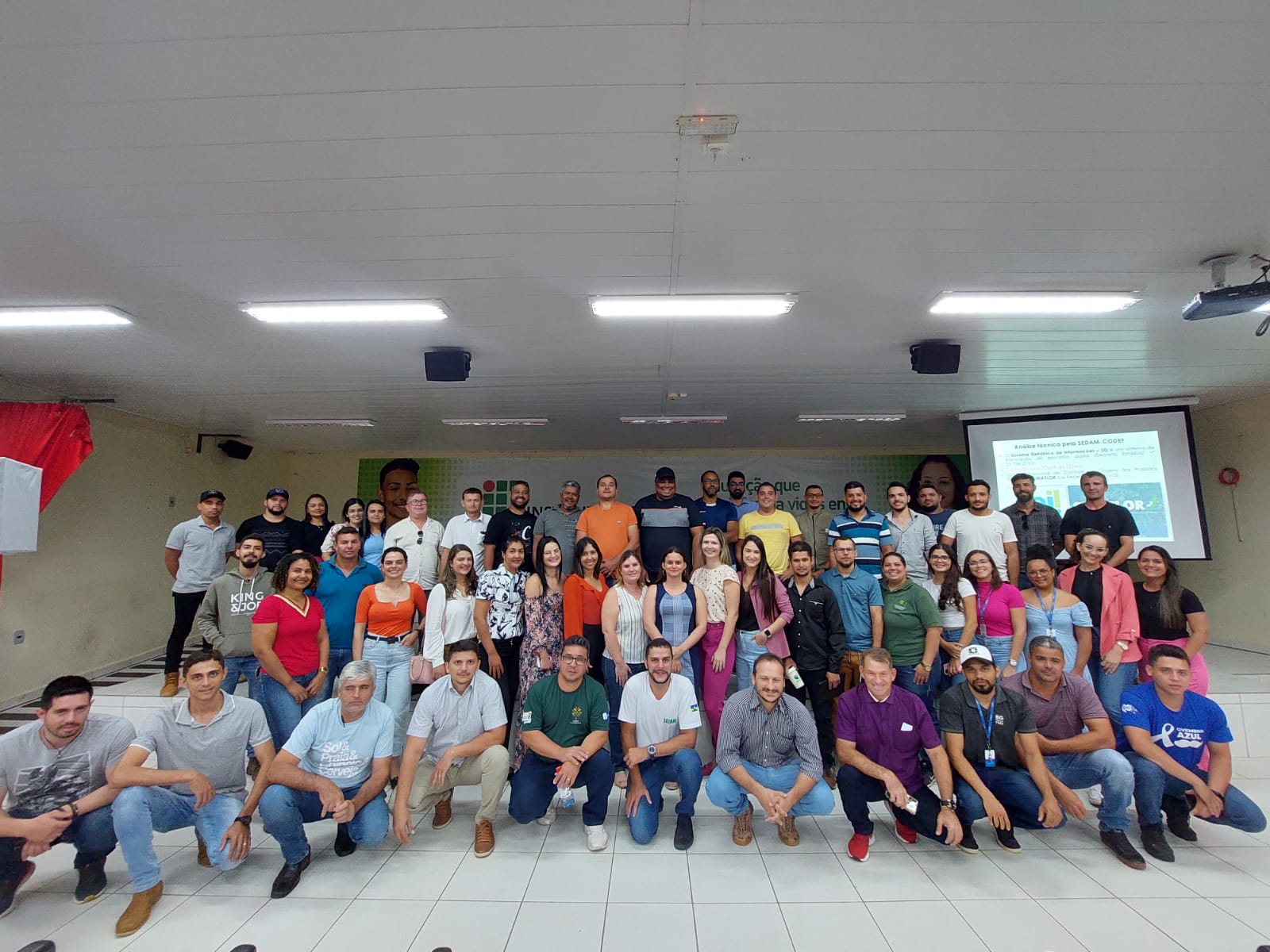 TECNICOS DA SECRETARIA MUNICIPAL DE MEIO AMBIENTE, AGRICULTURA E PECUÁRIA – SEMAP PARTICIPAM DO TREINAMENTO REALIZADO PELA SEDAM.